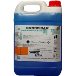 Nettoyant désinfectant sols et surfaces Saniclean 5L
