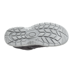 Chaussures de sécurité cuir-velours anthracite basse Silver p36
